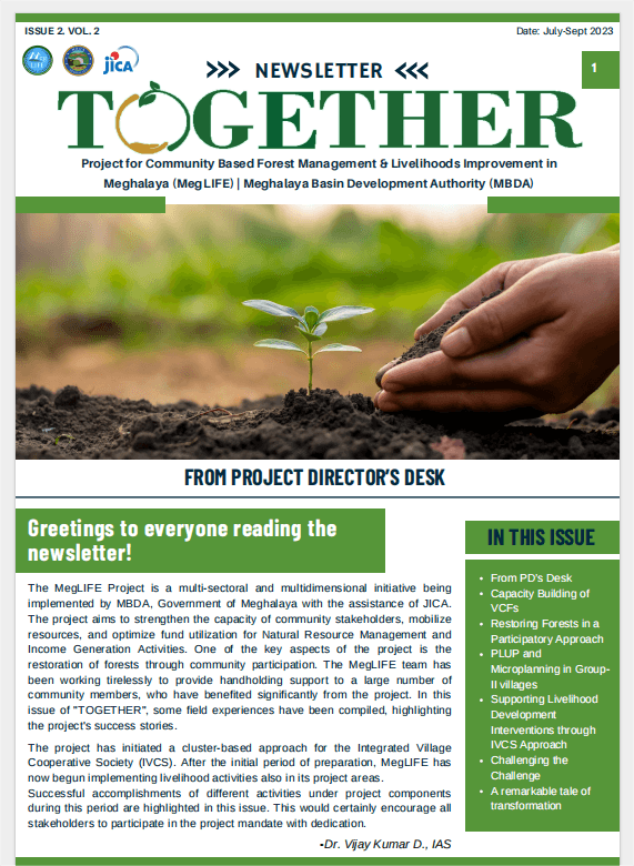 Together Newsletter Issue 2. Vol.2 